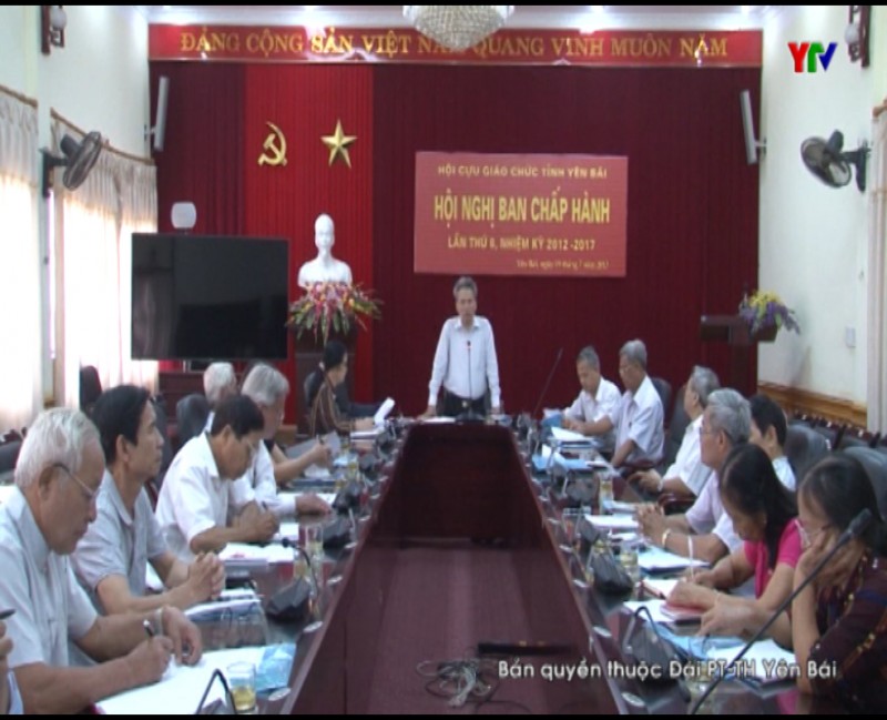 Hội cựu giáo chức tỉnh Yên Bái triển khai nhiệm vụ 6 tháng cuối năm 2017