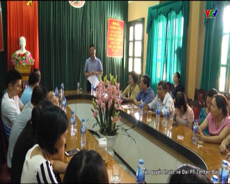 Đ/c Phó Chủ tịch UBND tỉnh Dương Văn Tiến làm việc với Trung tâm Hỗ trợ trẻ em khuyết tật tỉnh về Đề án giải thể theo lộ trình của UBND tỉnh.