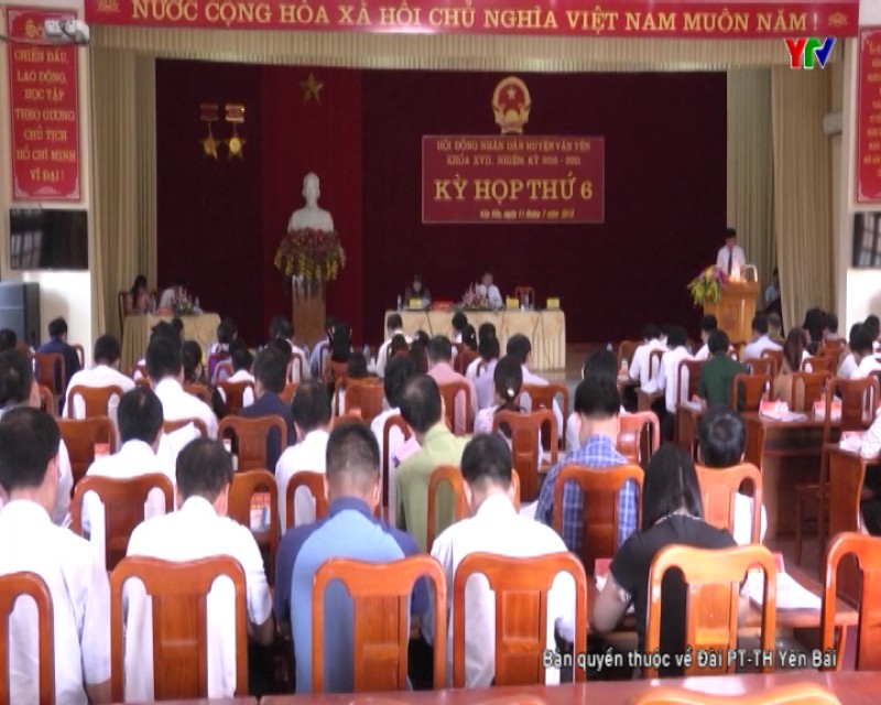 Kỳ họp thứ 6 - HĐND huyện Văn Yên khóa XVII