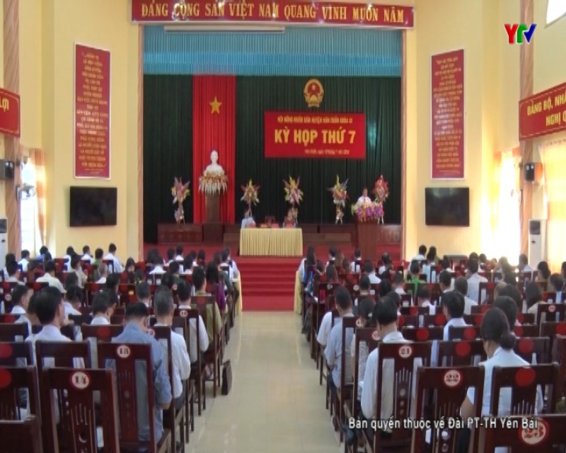 Kỳ họp thứ 7 - HĐND huyện Văn Chấn khóa XI