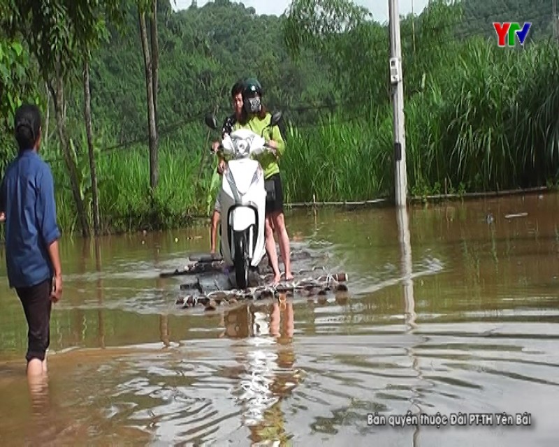 Ảnh hưởng bão số 3 tại huyện Trấn Yên
