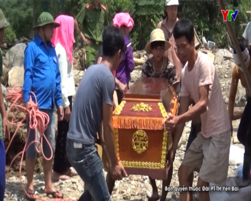 Văn Chấn: Tìm thấy thi thể nạn nhân cuối cùng ở xã Sơn Lương bị lũ cuốn trôi