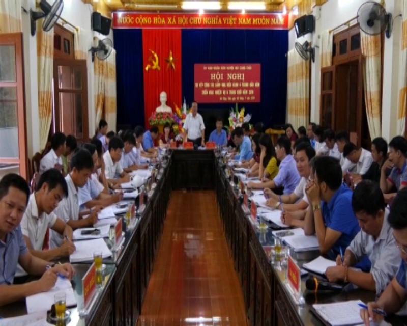 UBND huyện Mù Cang Chải triển khai nhiệm vụ 6 tháng cuối năm 2019