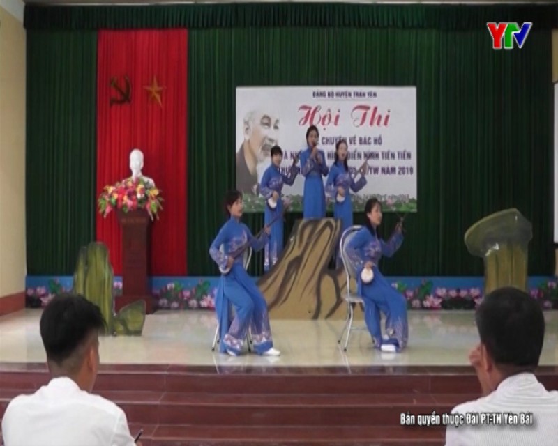 Sôi nổi Hội thi kể chuyện về Bác Hồ cấp cơ sở tại huyện Trấn Yên