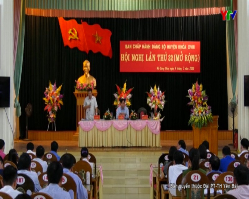 Đảng bộ huyện Mù Cang Chải triển khai nhiệm vụ 6 tháng cuối năm 2019