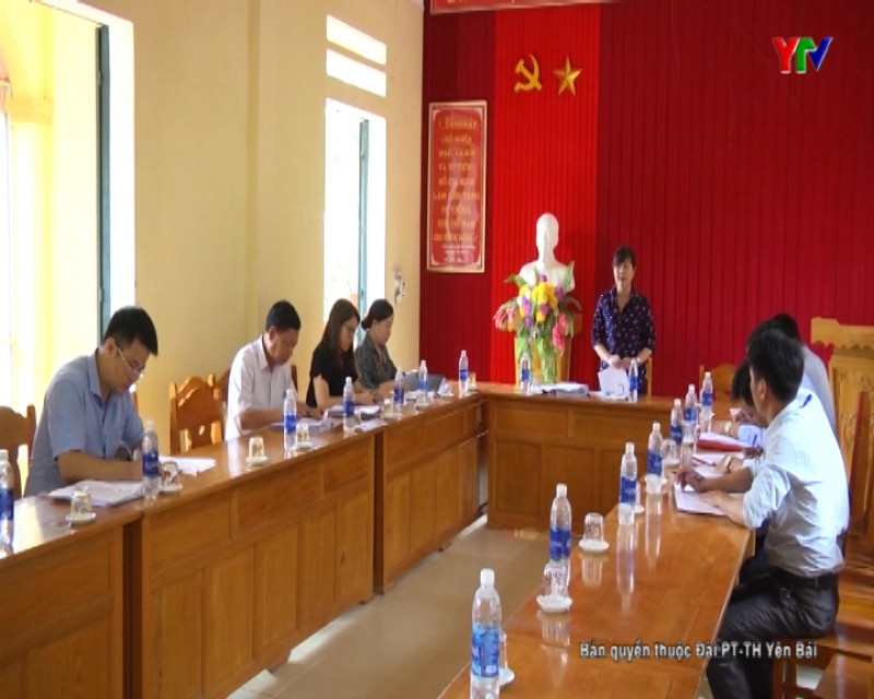 Đồng chí Phó Chủ tịch HĐND tỉnh Hoàng Thị Thanh Bình giám sát công tác quản lý, bảo vệ và phát triển rừng tại xã Xuân Tầm, huyện Văn Yên