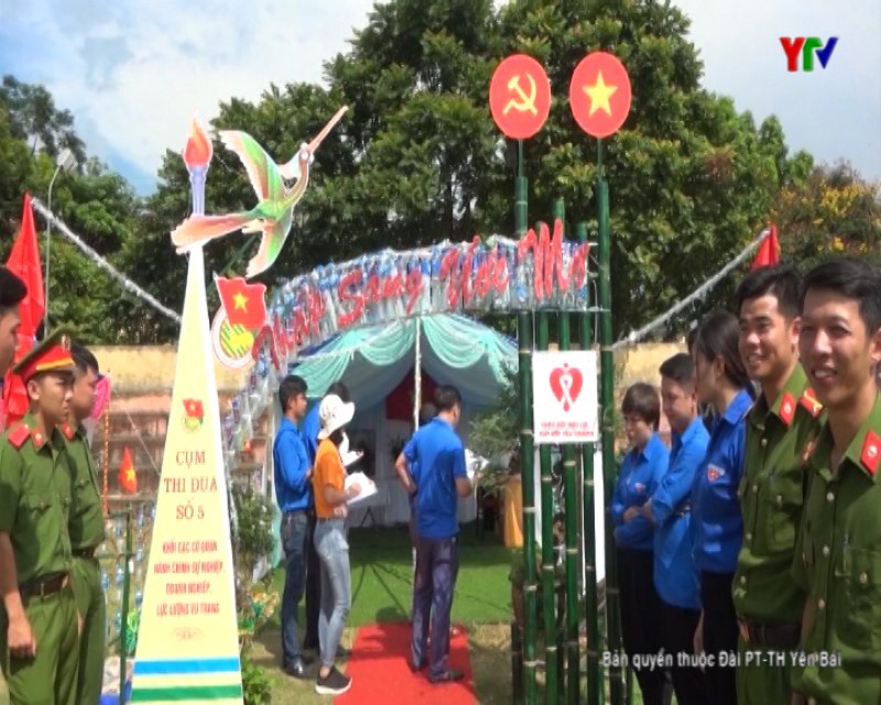 Huyện đoàn Văn Chấn tổ chức chương trình trại hè thanh thiếu niên 2019