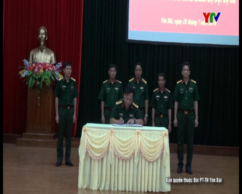 Bộ CHQS tỉnh phát động thi đua thực hiện văn hóa công sở trong lực lượng vũ trang tỉnh