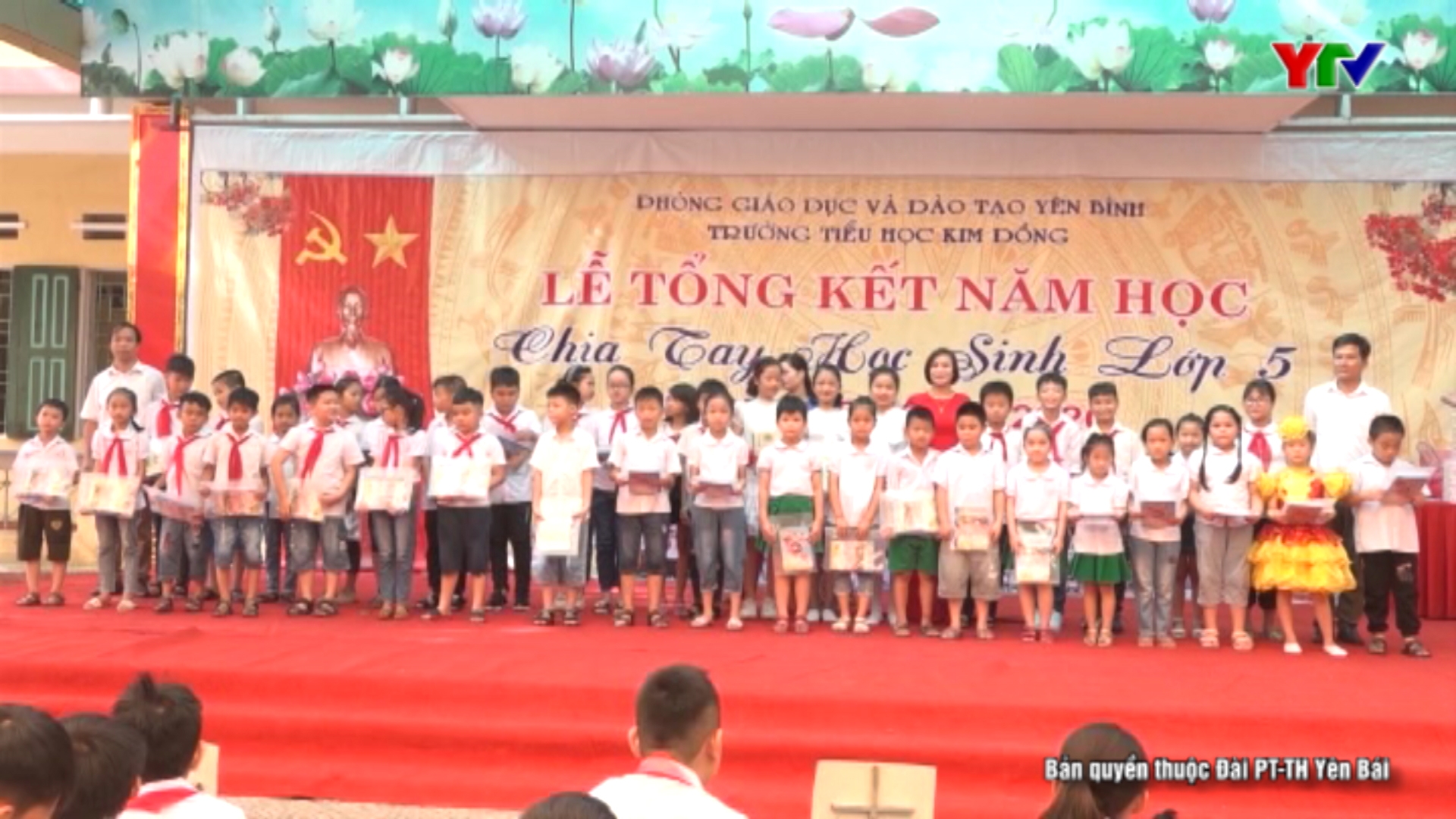 Trường Tiểu học Kim Đồng huyện Yên Bình tổng kết năm học 2019 - 2020