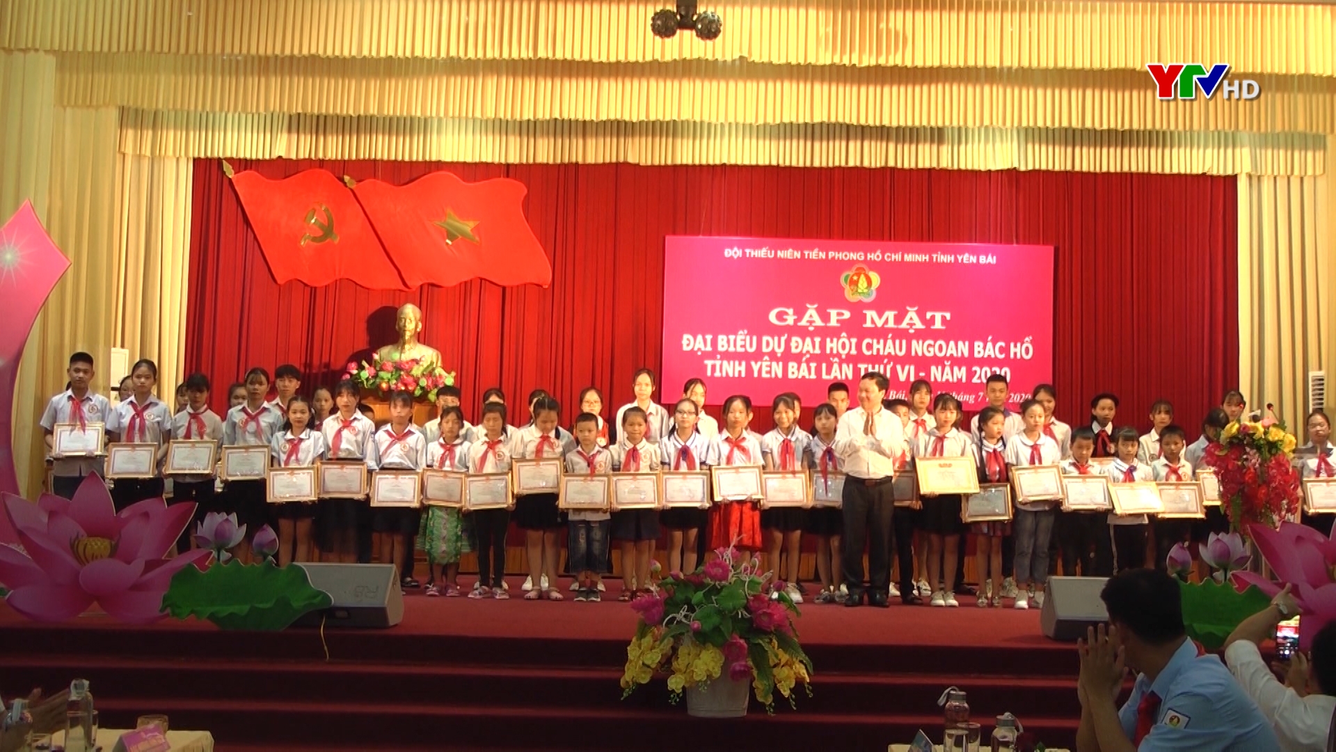 Gặp mặt đại biểu dự Đại hội Cháu ngoan Bác Hồ tỉnh Yên Bái lần thứ VI năm 2020