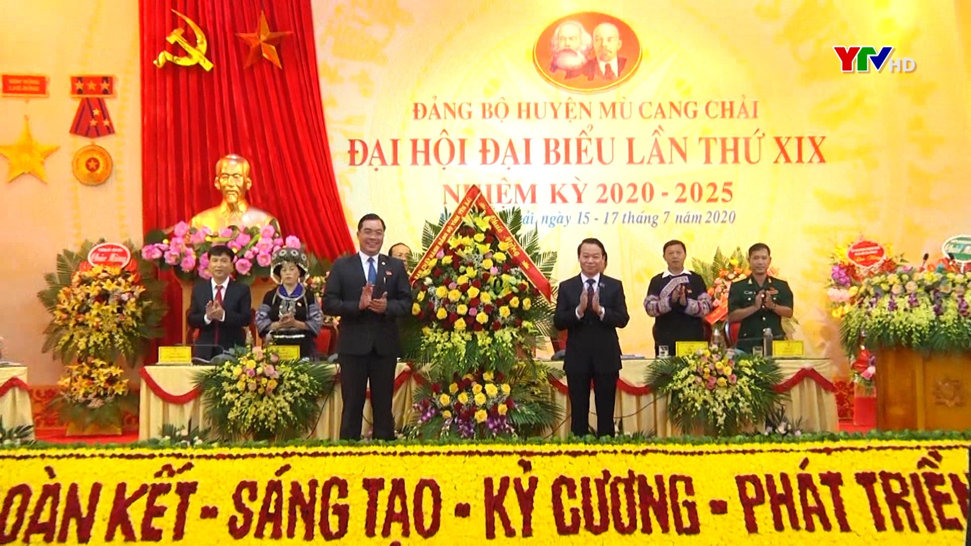 Đồng chí Nông Việt Yên tái đắc cử Bí thư Huyện ủy Mù Cang Chải khóa XIX, nhiệm kỳ 2020 – 2025
