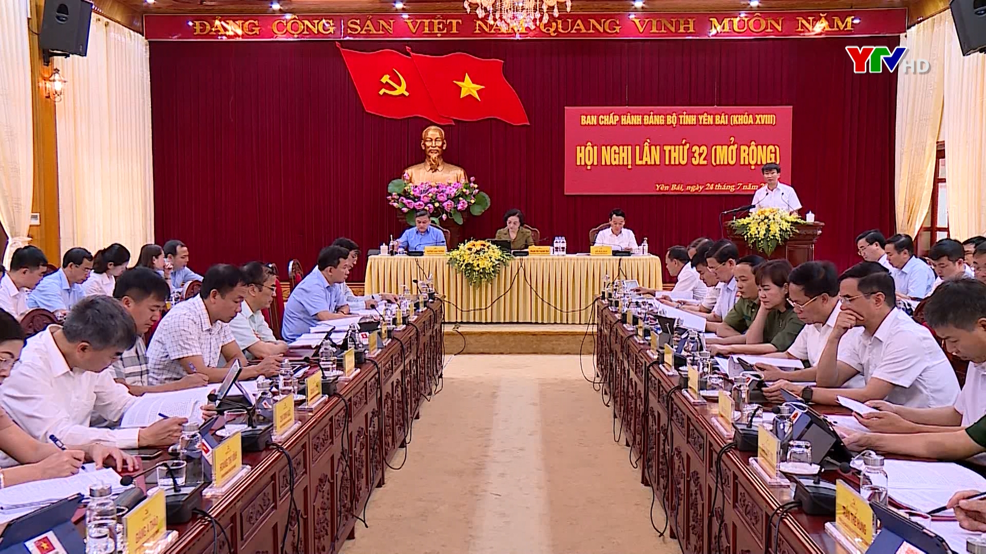 Khai mạc Hội nghị Ban Chấp hành Đảng bộ tỉnh Yên Bái lần thứ 32 (mở rộng)