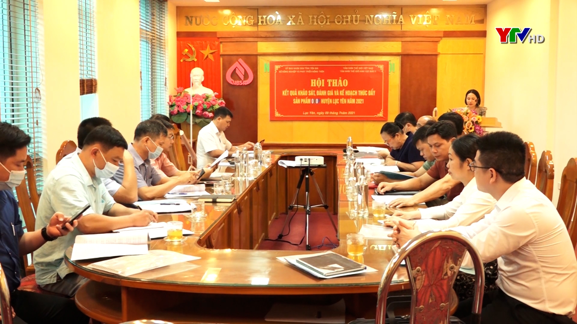 Hội thảo kết quả khảo sát, đánh giá và kế hoạch thúc đẩy sản phẩm OCOP năm 2021 tại huyện Lục Yên