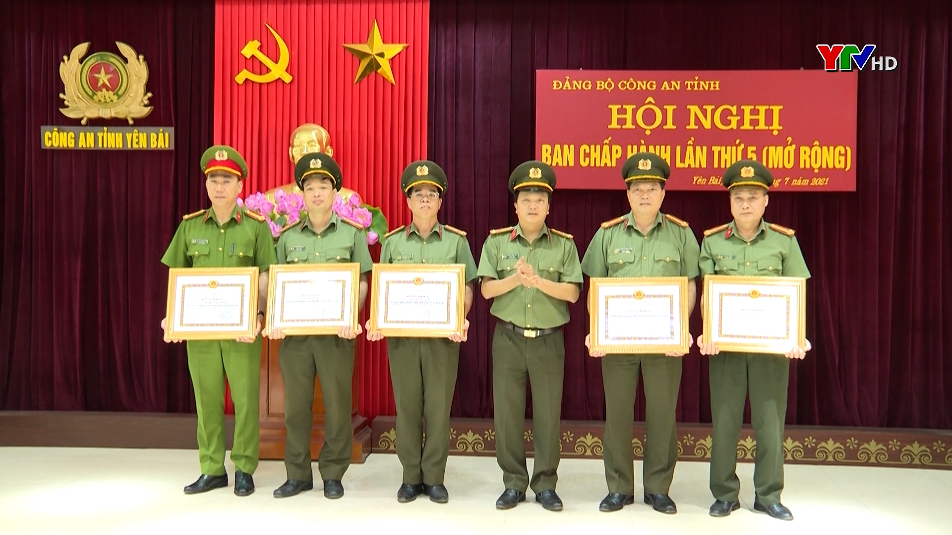 Đảng ủy Công an tỉnh Yên Bái triển khai nhiệm vụ 6 tháng cuối năm 2021