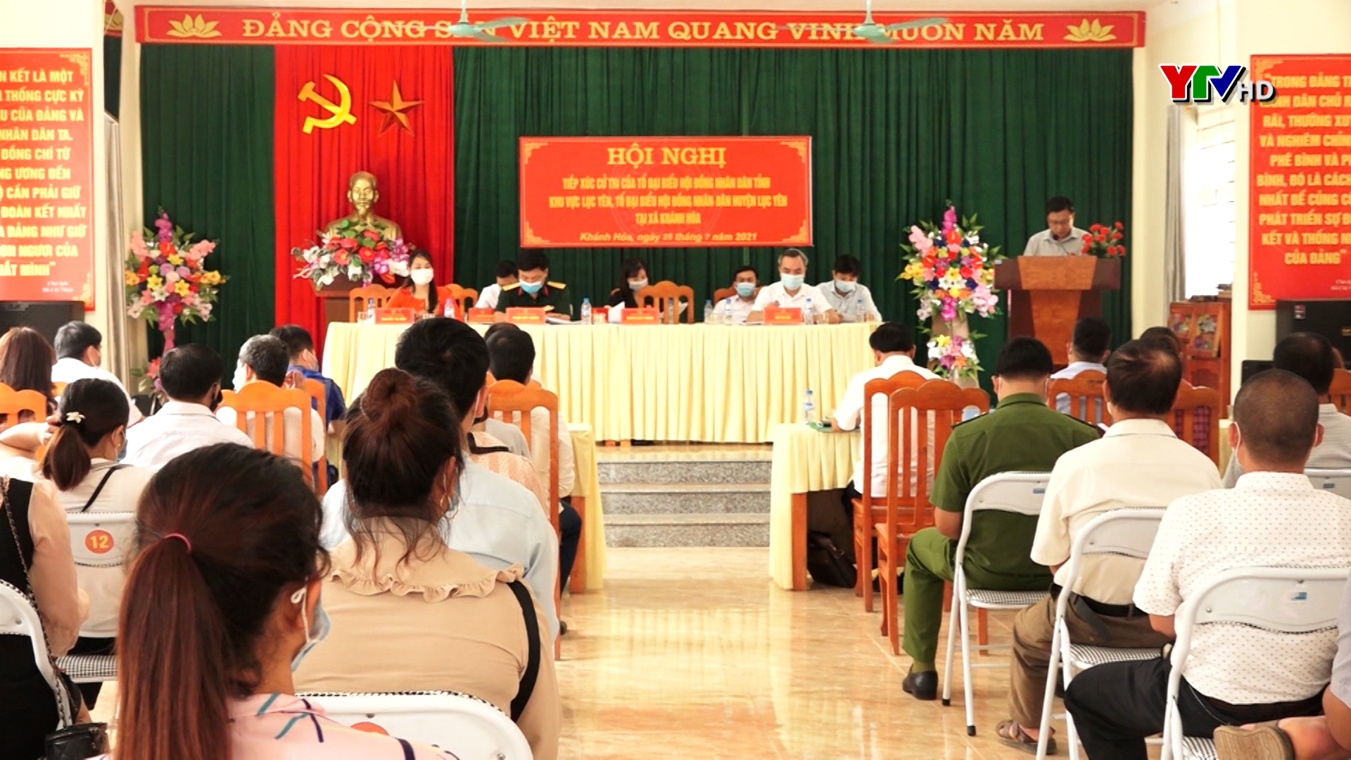 Tổ đại biểu HĐND tỉnh Yên Bái tiếp xúc cử tri huyện Lục Yên
