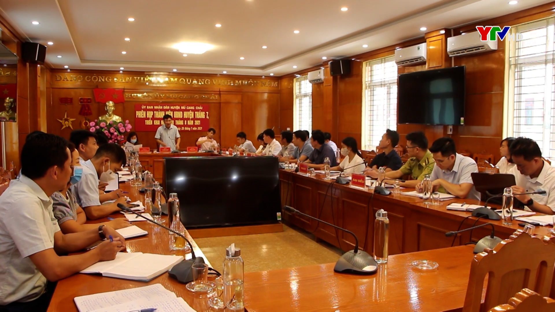 Huyện Mù Cang Chải triển khai nhiệm vụ tháng 8 năm 2021