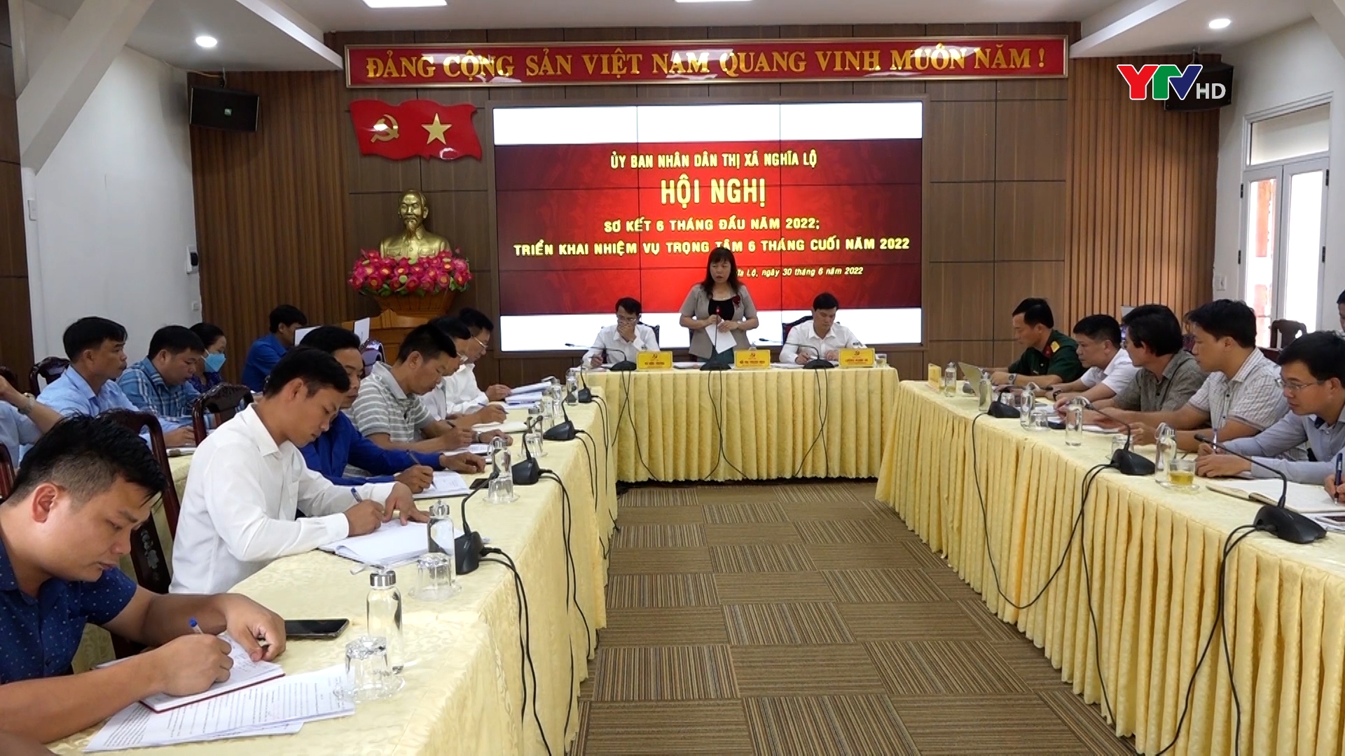 UBND thị xã Nghĩa Lộ triển khai nhiệm vụ 6 tháng cuối năm 2022