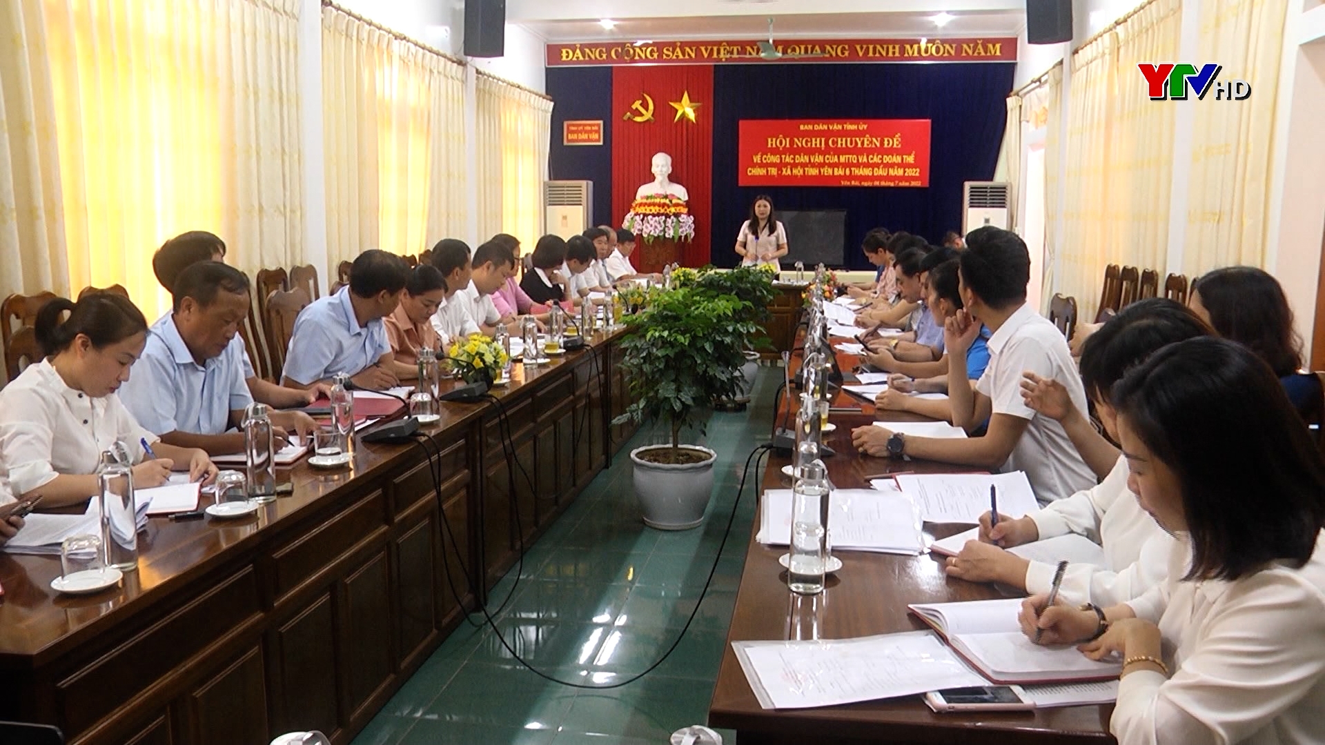 Hội nghị chuyên đề về công tác dân vận của MTTQ và các đoàn thể chính trị - xã hội tỉnh Yên Bái