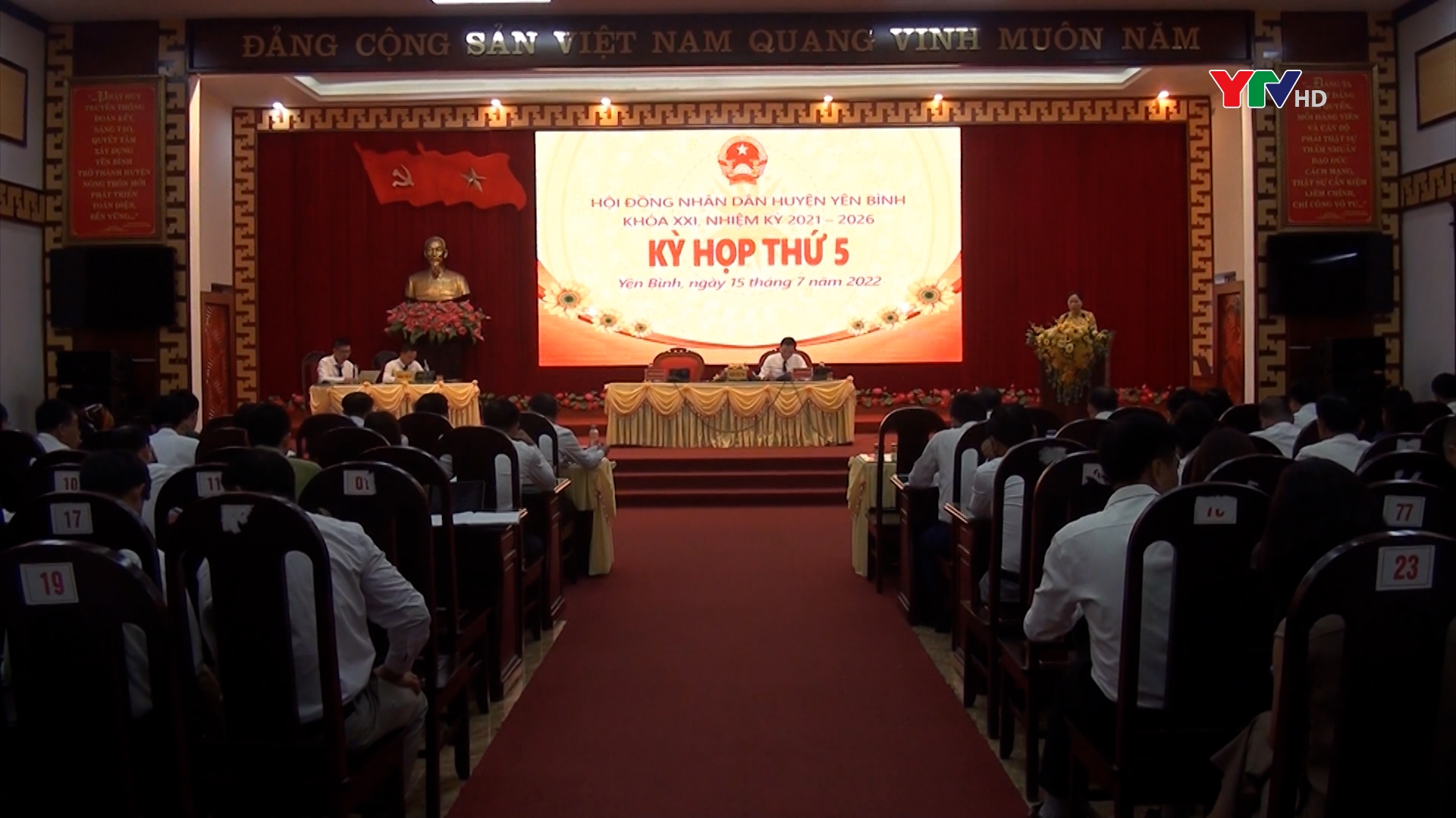 Kỳ họp thứ 5 - HĐND huyện Yên Bình khóa XXI