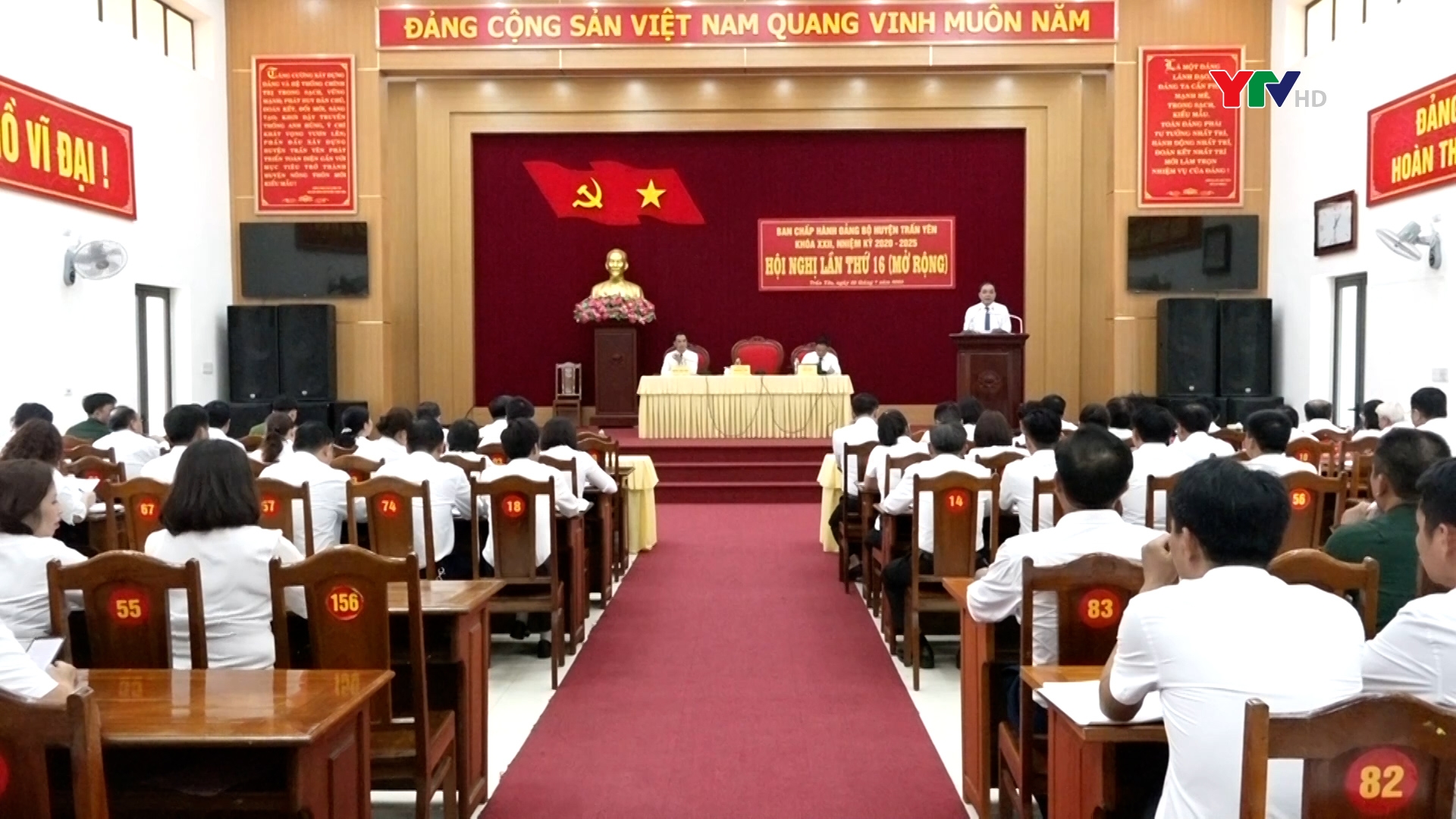 Hội nghị BCH Đảng bộ huyện Trấn Yên lần thứ 16 (mở rộng)