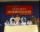 Trường THPT Trần Nhật Duật huyện Yên Bình hưởng ứng tháng ATGT năm 2011