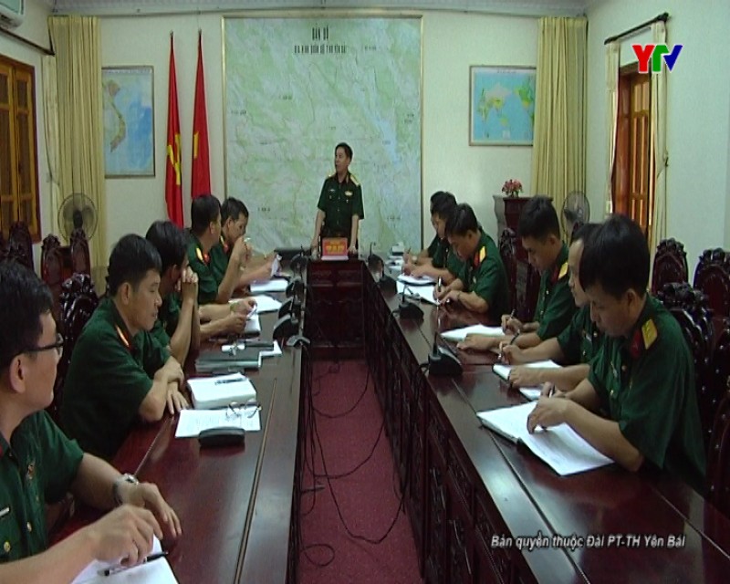 Đoàn công tác của Quân khu II kiểm tra công tác khắc phục hậu quả mưa bão tại tỉnh Yên Bái