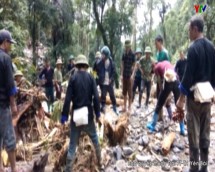 Nỗ lực tìm kiếm cứu nạn tại xã Chế Tạo huyện Mù Cang Chải