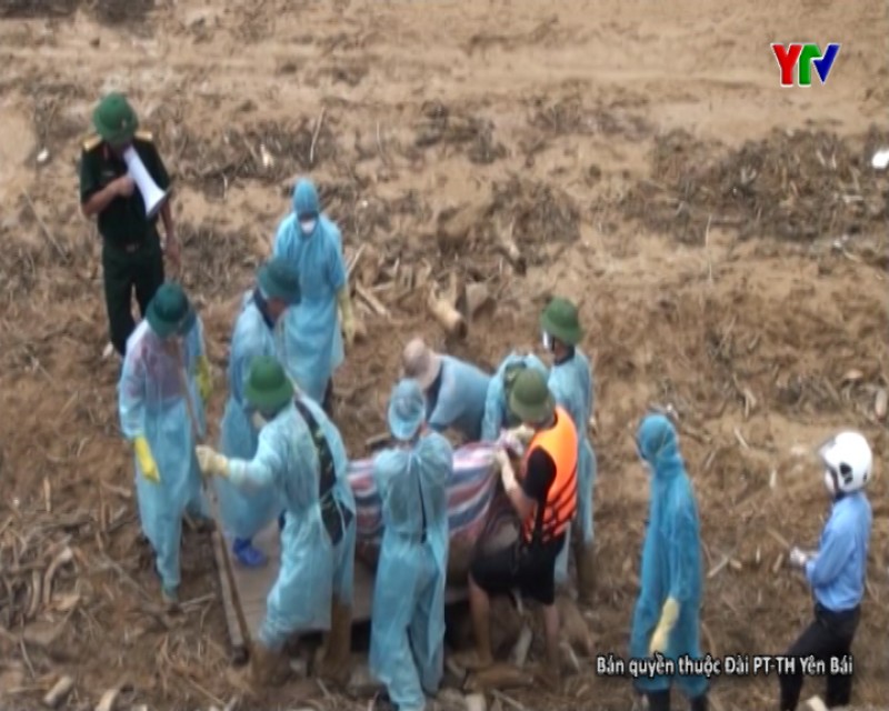 Tìm thấy thi thể nạn nhân mất tích thứ 4 tại khu vực hồ thủy điện Khao Mang huyện Mù Cang Chải