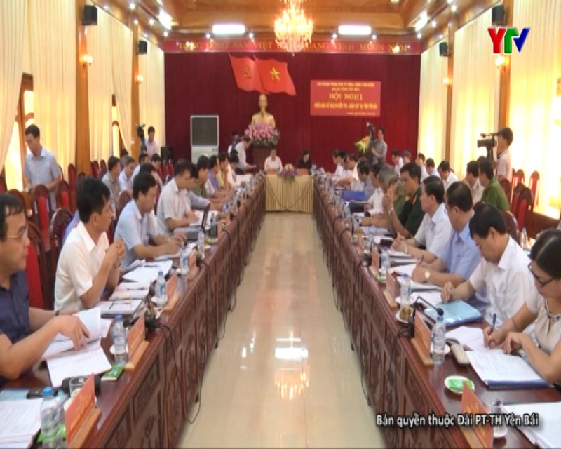 Đoàn Công tác của BCĐ Trung ương về phòng, chống tham nhũng làm việc tại tỉnh Yên Bái