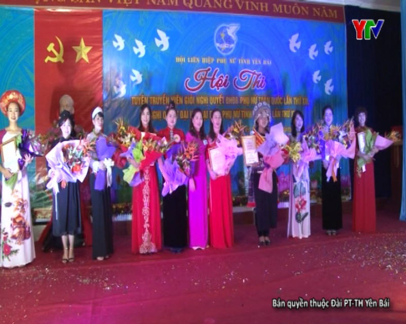 Hội phụ nữ tỉnh tổ chức Hội thi tuyên truyền viên giỏi lần thứ XV