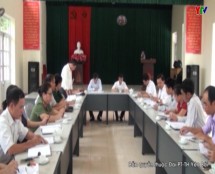 UBND thị xã Nghĩa Lộ thẩm định kết quả xây dựng nông thôn mới tại xã Nghĩa An và Nghĩa Lợi