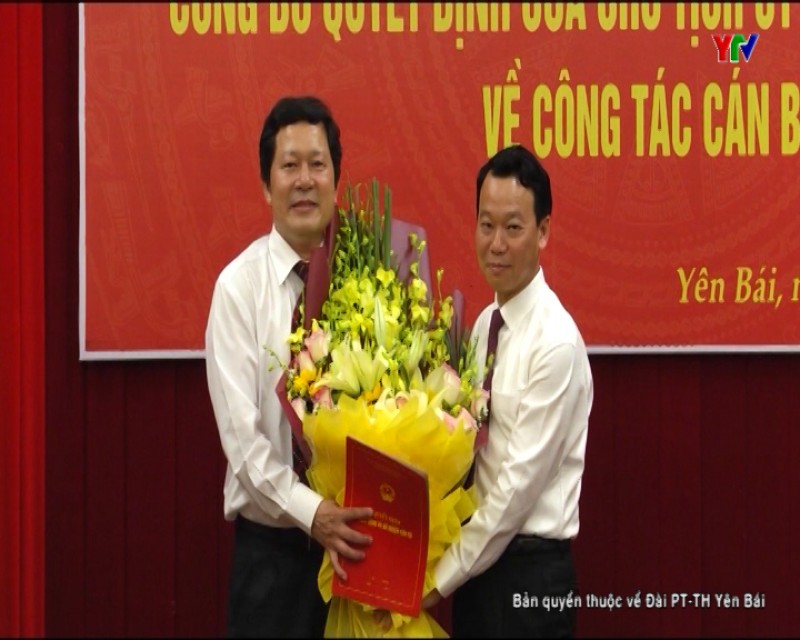 Đ/c Vương Văn Bằng - Chủ tịch LĐLĐ tỉnh được bổ nhiệm giữ chức Giám đốc Sở Giáo dục và Đào tạo