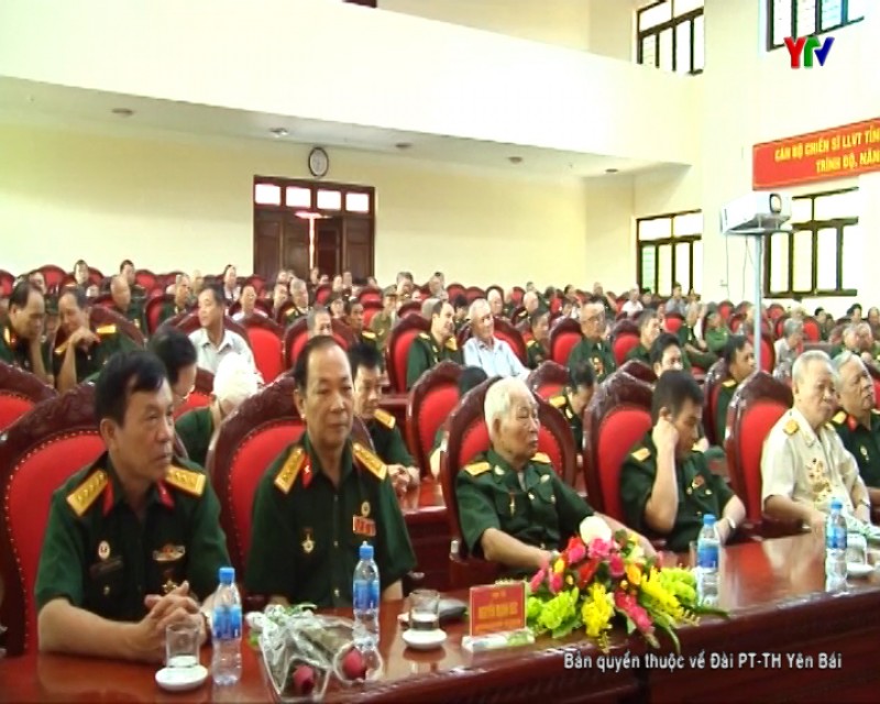 Câu lạc bộ truyền thống Bộ đội địa phương tỉnh Yên Bái kỷ niệm 25 năm Ngày thành lập