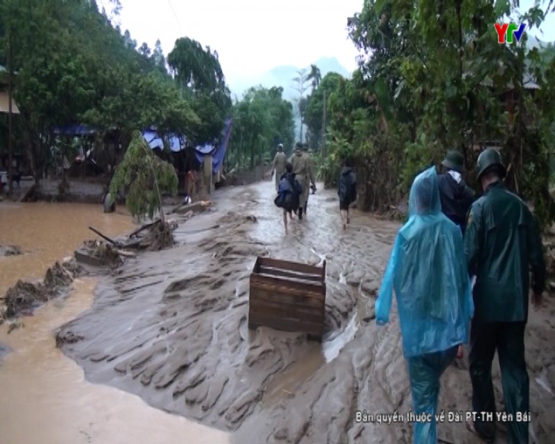 Khó khăn trong khắc phục hậu quả mưa lũ tại xã An Lương, huyện Văn Chấn