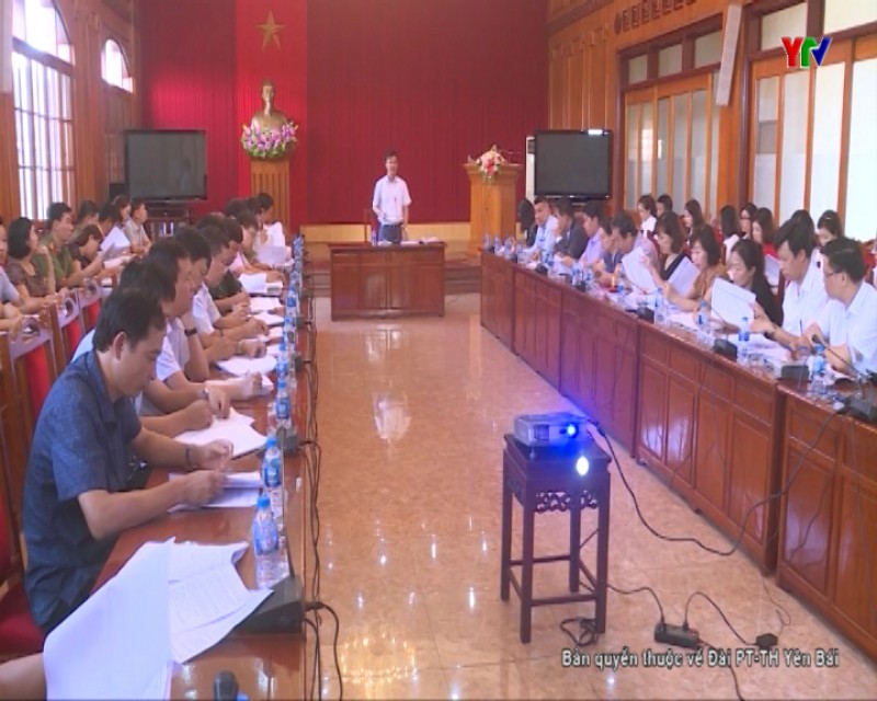 Hội nghị triển khai công tác chuẩn bị tổ chức các hoạt động kỷ niệm 60 năm Ngày Bác Hồ thăm Yên Bái