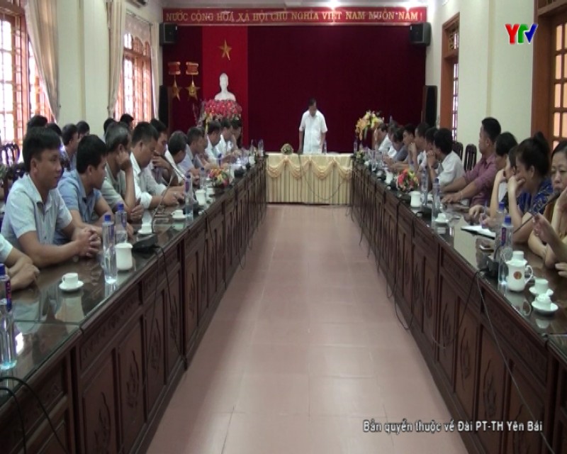 Công bố Quyết định thành lập Trung tâm Dịch vụ, hỗ trợ phát triển nông nghiệp huyện Văn Yên