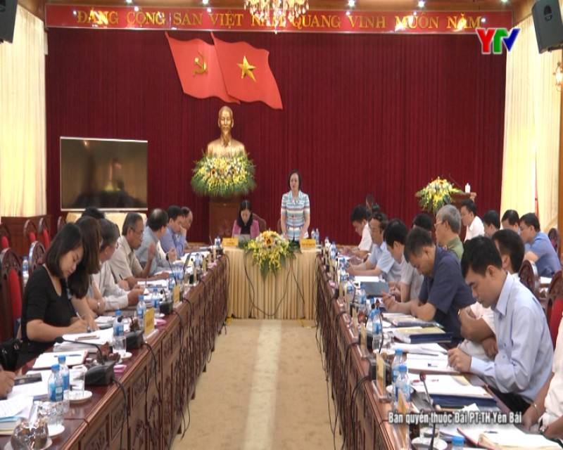 Đoàn công tác số 3, Ban Chỉ đạo Đề án tổng kết Nghị quyết số 49 của Bộ Chính trị làm việc tại Yên Bái