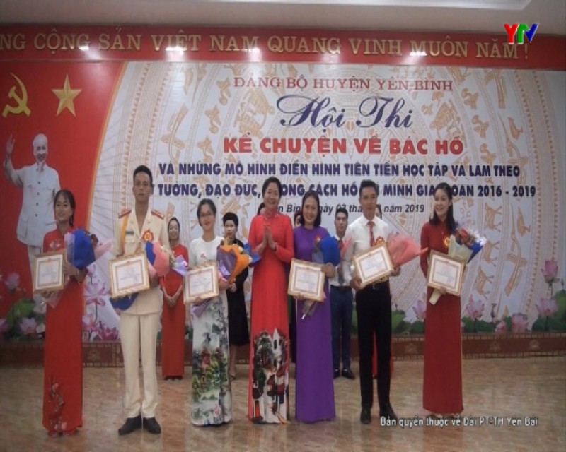 Huyện Yên Bình tổ chức thành công Hội thi kể chuyện về Bác Hồ