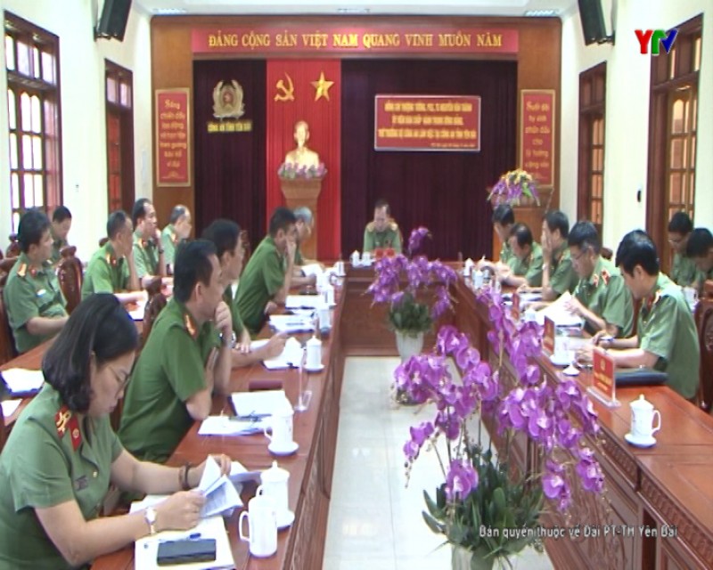 Thứ trưởng Bộ Công an Nguyễn Văn Thành làm việc với Công an tỉnh về công tác phối hợp và đảm bảo ANTT cho đoàn làm phim "Bão ngầm"