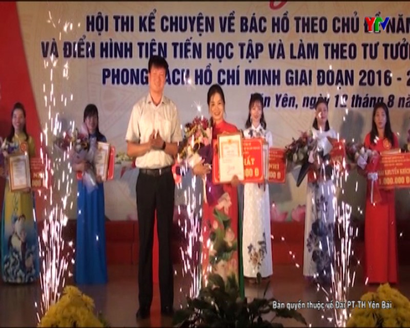 Đảng bộ huyện Văn Yên tổ chức thành công vòng chung kết Hội thi Kể chuyện về Bác Hồ
