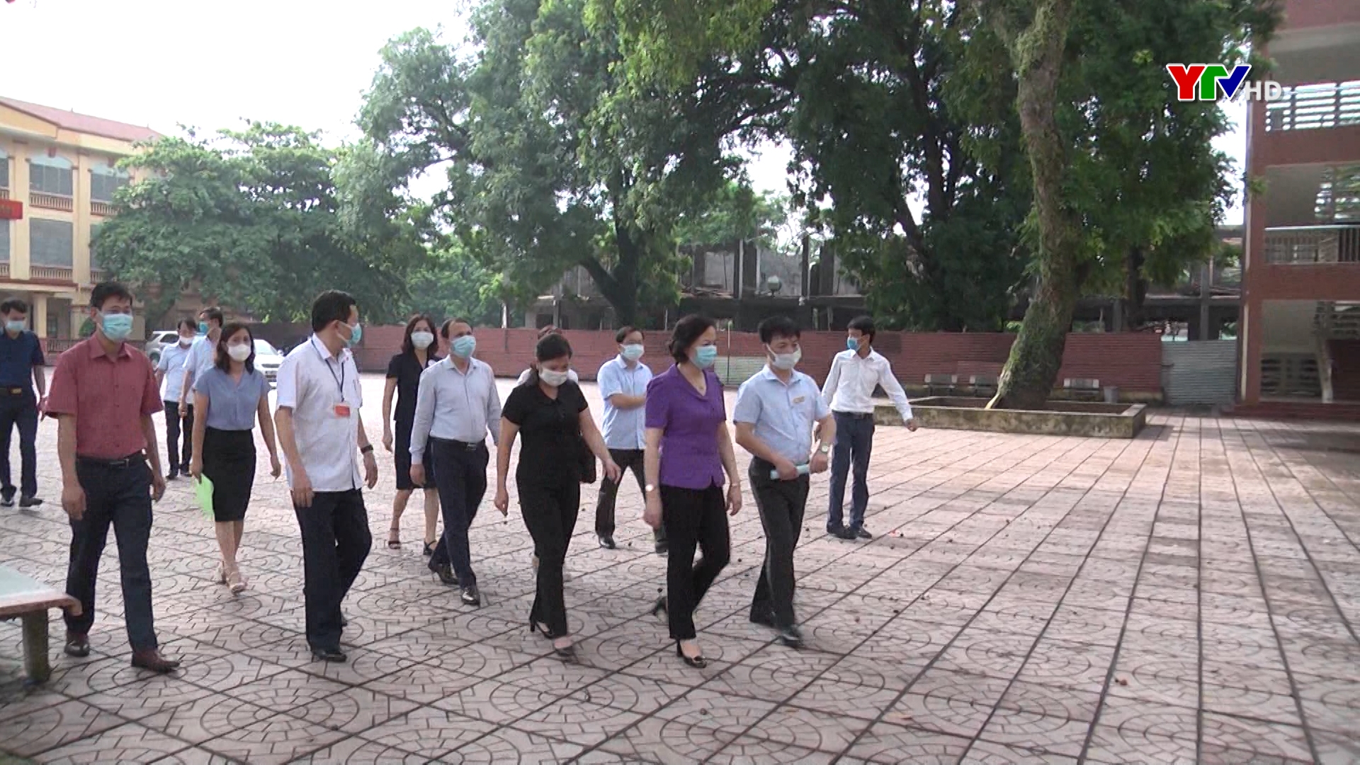 Đồng chí Bí thư Tỉnh ủy Phạm Thị Thanh Trà kiểm tra công tác chuẩn bị cho kỳ thi tốt nghiệp THPT năm 2020 tại thành phố Yên Bái