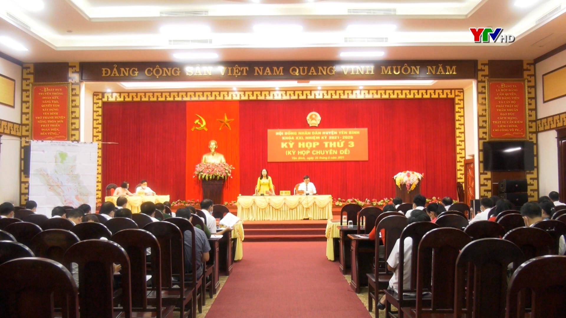 HĐND huyện Yên Bình tổ chức kỳ họp thứ 3 ( chuyên đề)