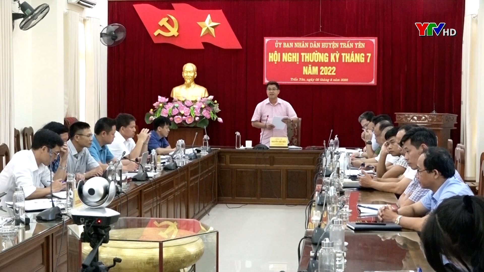 UBND huyện Trấn Yên và huyện Mù Cang Chải triển khai nhiệm vụ những tháng cuối năm