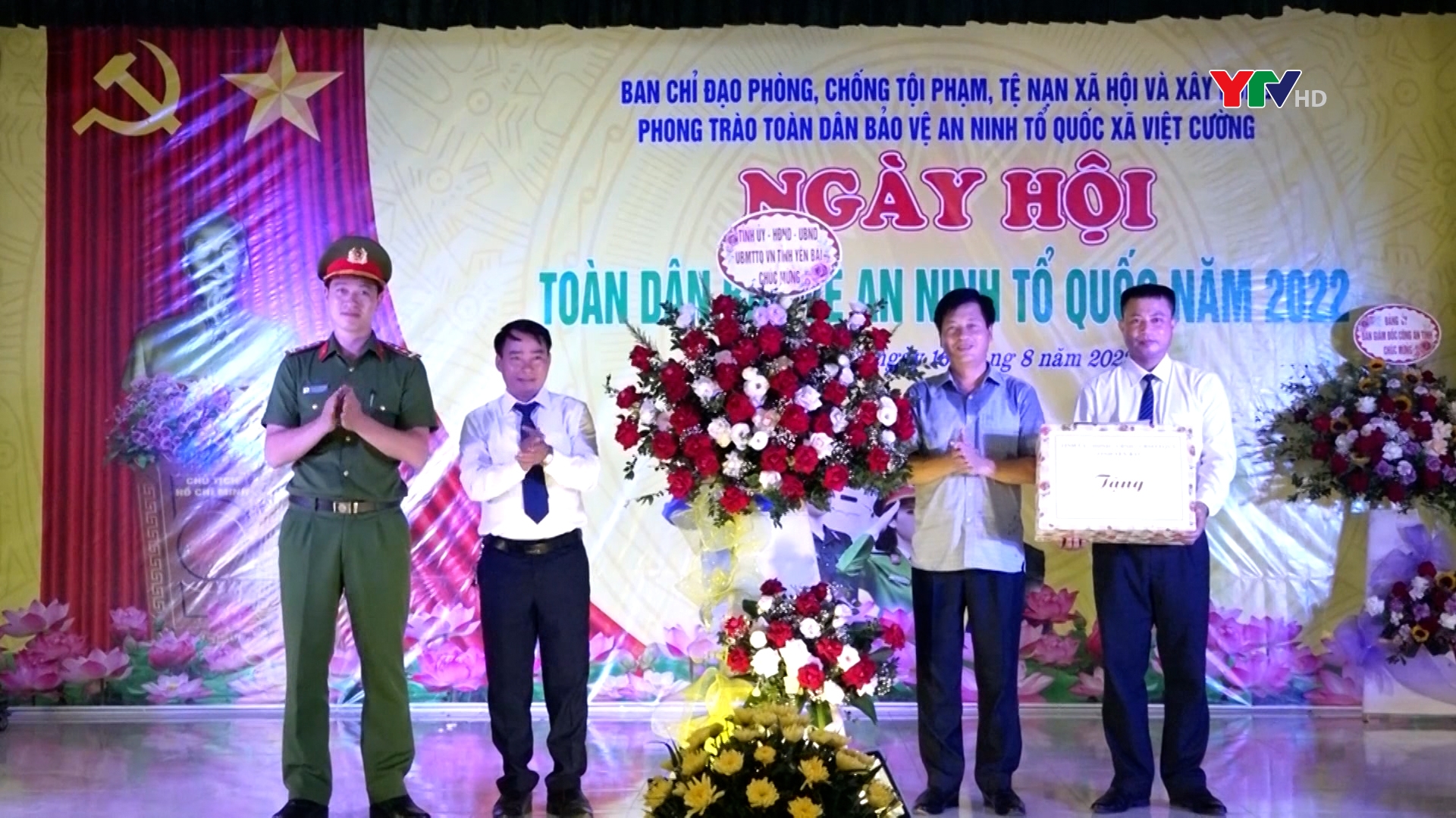 Ngày hội Toàn dân bảo vệ an ninh tổ quốc tại xã Việt Cường, huyện Trấn Yên
