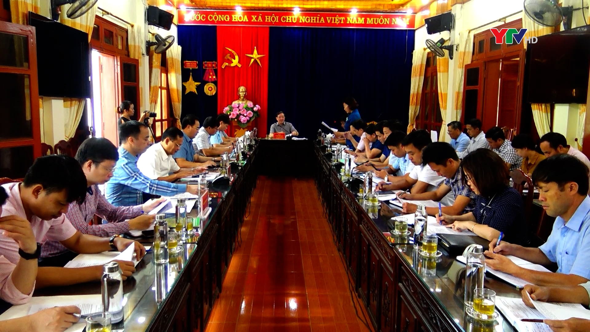 Đoàn công tác của HĐQT Ngân hàng Chính sách xã hội Việt Nam kiểm tra, giám sát công tác tín dụng chính sách tại Mù Cang Chải