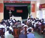Hội nghị tiếp xúc cử tri tại huyện Trấn Yên