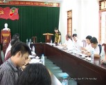 Thường trực Ban chỉ đạo giảm nghèo tỉnh Yên Bái giám sát tại thị xã Nghĩa Lộ