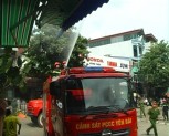 Thị xã Nghĩa Lộ: Tập huấn nghiệp vụ và thực tập phương án phòng cháy, chữa cháy