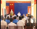 Đồng chí Hoàng Xuân Nguyên-PCT UBND tỉnh làm việc tại xã Viễn Sơn huyện Văn Yên