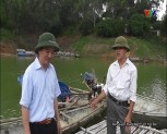 Đ/c Hoàng Xuân Nguyên - PCT UBND tỉnh kiểm tra công tác quy hoạch phát triển nuôi trồng thủy sản trên Hồ Thác Bà tại huyện Yên Bình